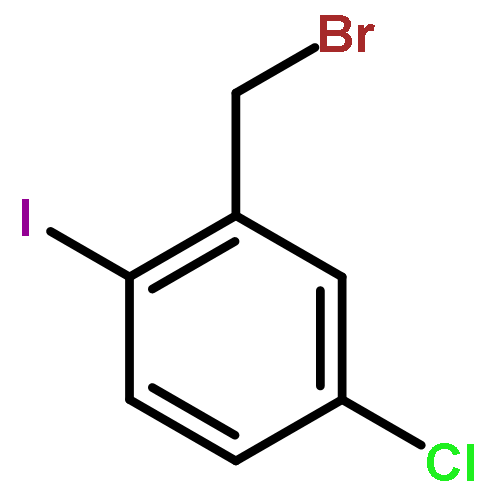 4-chloro-2-bromomethyl-1-iodo-benzene