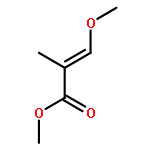 2-Propenoic acid, 3-methoxy-2-methyl-, methyl ester