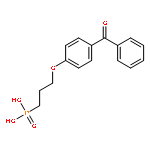 Phosphonic acid, [3-(4-benzoylphenoxy)propyl]-