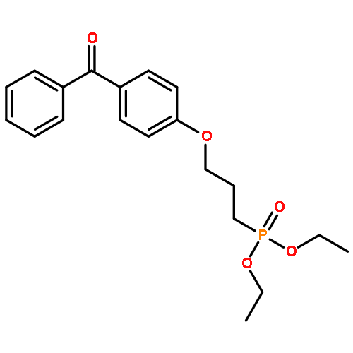 PHOSPHONIC ACID, [3-(4-BENZOYLPHENOXY)PROPYL]-, DIETHYL ESTER