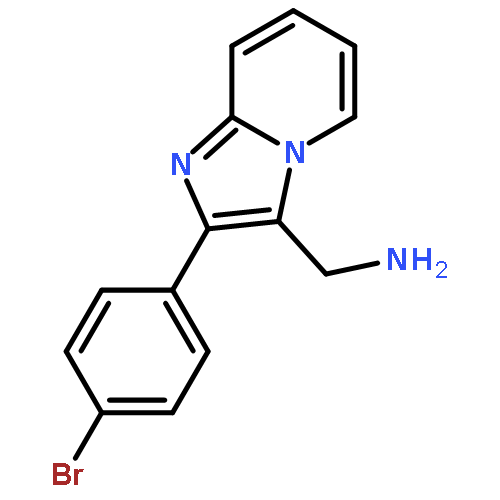 (2-(4-BROMOPHENYL)IMIDAZO[1,2-A]PYRIDIN-3-YL)METHANAMINE