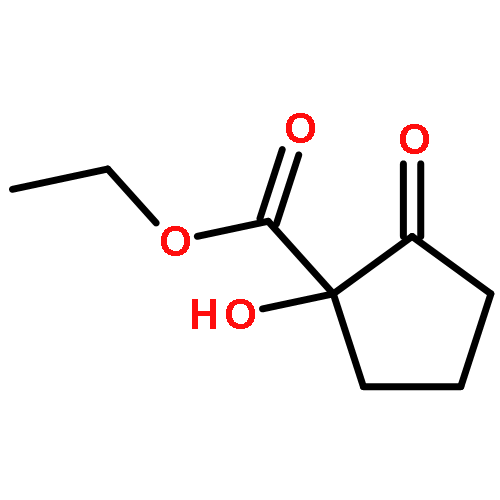 Cyclopentanecarboxylic acid, 1-hydroxy-2-oxo-, ethyl ester