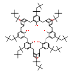 NONACYCLO[43.3.1.13,7.19,13.115,19.121,25.127,31.133,37.139,43]HEXAPENTACONTA-1(49),3,5,7(56),9,11,13(55),15,17,19(54),21,23,25(53),27,29,31(52),33,35,37(51),39,41,43(50),45,47-TETRACOSAENE-49,50,51,52,53,54,55,56-OCTOL, 5,11,17,23,29,35,41,47-OCTAKIS(1,1,3,3-TETRAMETHYLBUTYL)-