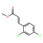 2-Propenoic acid, 3-(2,4-dichlorophenyl)-, methyl ester, (2E)-