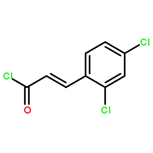 2-PROPENOYL CHLORIDE, 3-(2,4-DICHLOROPHENYL)-, (2E)-