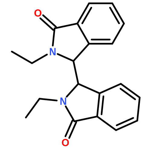 [1,1'-BI-1H-ISOINDOLE]-3,3'(2H,2'H)-DIONE, 2,2'-DIETHYL-