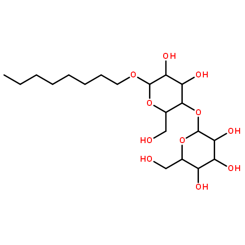 (2r,3r,4s,5s,6r)-2-[(2r,3s,4r,5r,6r)-4,5-dihydroxy-2-(hydroxymethyl)-6-octoxyoxan-3-yl]oxy-6-(hydroxymethyl)oxane-3,4,5-triol