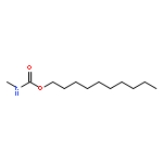 Carbamic acid, methyl-, decyl ester