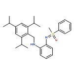 Sulfoximine,S-methyl-S-phenyl-N-[2-[[[2,4,6-tris(1-methylethyl)phenyl]methyl]amino]phenyl]-,[S(S)]- (9CI)