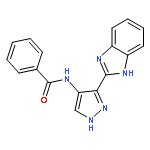 Benzamide, N-[3-(1H-benzimidazol-2-yl)-1H-pyrazol-4-yl]-