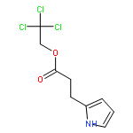 1H-Pyrrole-2-propanoic acid, 2,2,2-trichloroethyl ester