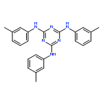 1,3,5-Triazine-2,4,6-triamine, N,N',N''-tris(3-methylphenyl)-