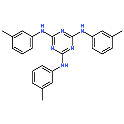 1,3,5-Triazine-2,4,6-triamine, N,N',N''-tris(3-methylphenyl)-