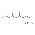 2-Hepten-4-one,2-methyl-6-(4-methyl-2,4-cyclohexadien-1-yl)-