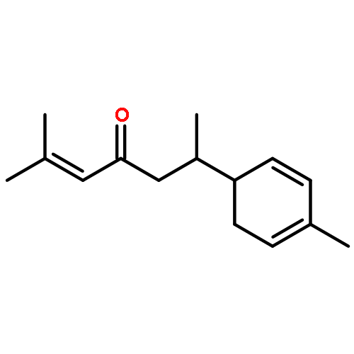 2-Hepten-4-one,2-methyl-6-(4-methyl-2,4-cyclohexadien-1-yl)-