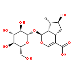 (1S,4aS,6S,7S,7aS)-1-(beta-D-glucopyranosyloxy)-6-hydroxy-7-methyl-1,4a,5,6,7,7a-hexahydrocyclopenta[c]pyran-4-carboxylic acid