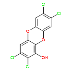 2,3,7,8-tetrachlorooxanthren-1-ol