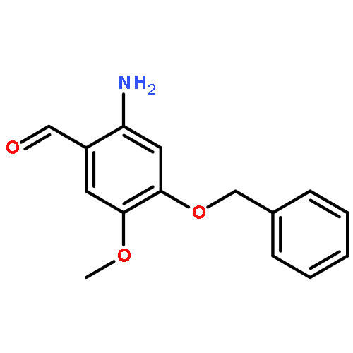 2-Amino-5-methoxy-4-(phenylmethoxy)benzaldehyde