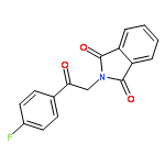 1H-Isoindole-1,3(2H)-dione, 2-[2-(4-fluorophenyl)-2-oxoethyl]-