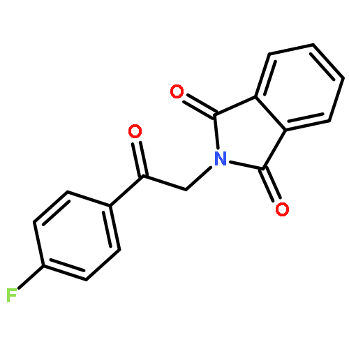 1H-Isoindole-1,3(2H)-dione, 2-[2-(4-fluorophenyl)-2-oxoethyl]-