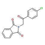 1H-Isoindole-1,3(2H)-dione, 2-[2-(4-chlorophenyl)-2-oxoethyl]-