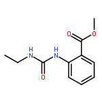 Benzoic acid, 2-[[(ethylamino)carbonyl]amino]-, methyl ester