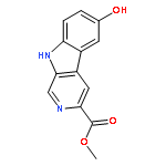 6-hydroxy-beta-carboline-3-carboxylic acid methyl ester