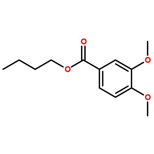 Benzoic acid, 3,4-dimethoxy-, butyl ester