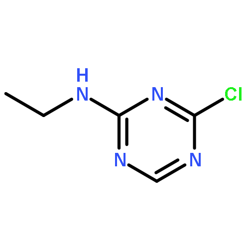 1,3,5-Triazin-2-amine, 4-chloro-N-ethyl-