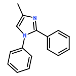 1H-Imidazole, 4-methyl-1,2-diphenyl-