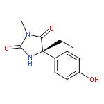 (5S)-5-ethyl-5-(4-hydroxyphenyl)-3-methylimidazolidine-2,4-dione