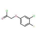 Acetyl chloride, (3-chloro-4-fluorophenoxy)-