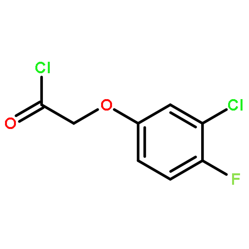 Acetyl chloride, (3-chloro-4-fluorophenoxy)-