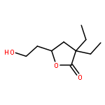 2(3H)-Furanone, 3,3-diethyldihydro-5-(2-hydroxyethyl)-