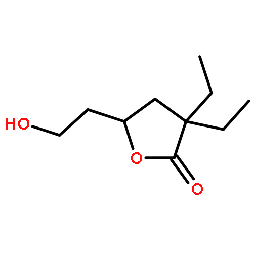 2(3H)-Furanone, 3,3-diethyldihydro-5-(2-hydroxyethyl)-