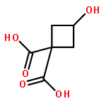 1,1-Cyclobutanedicarboxylic acid, 3-hydroxy-