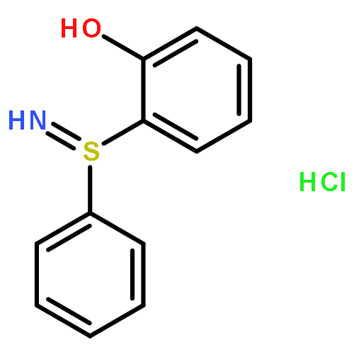 Phenol, 2-(S-phenylsulfinimidoyl)-, hydrochloride