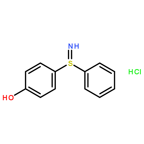 Phenol, 4-(S-phenylsulfinimidoyl)-, hydrochloride