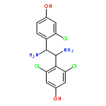 Phenol, 3,5-dichloro-4-[1,2-diamino-2-(2-chloro-4-hydroxyphenyl)ethyl]-