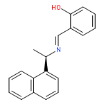 PHENOL, 2-[[[(1R)-1-(1-NAPHTHALENYL)ETHYL]IMINO]METHYL]-