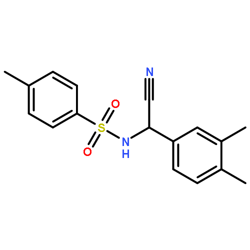 Benzenesulfonamide, N-[cyano(3,4-dimethylphenyl)methyl]-4-methyl-