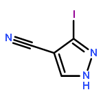 3-Iodo-1H-pyrazole-4-carbonitrile