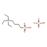 1-Butanaminium, N,N,N-triethyl-4-sulfo-, sulfate (1:1)