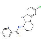 2-Pyridinecarboxamide,N-[(1R)-6-chloro-2,3,4,9-tetrahydro-1H-carbazol-1-yl]-