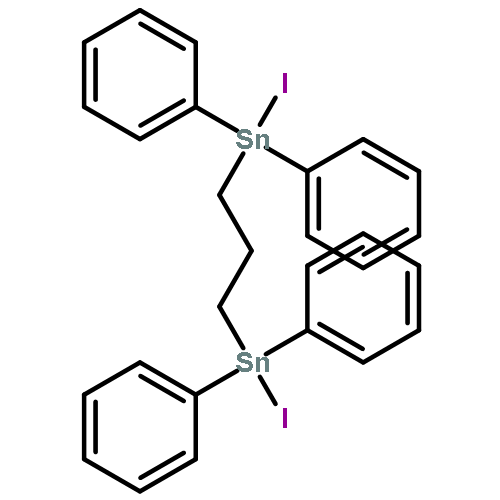 Stannane, 1,3-propanediylbis[iododiphenyl-