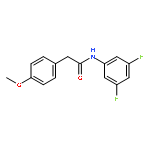 N-(3,5-difluorophenyl)-2-(4-methoxyphenyl)acetamide