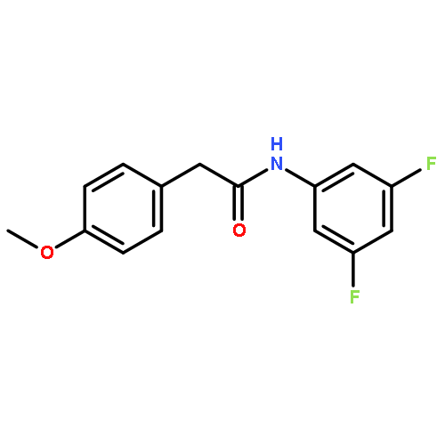 N-(3,5-difluorophenyl)-2-(4-methoxyphenyl)acetamide