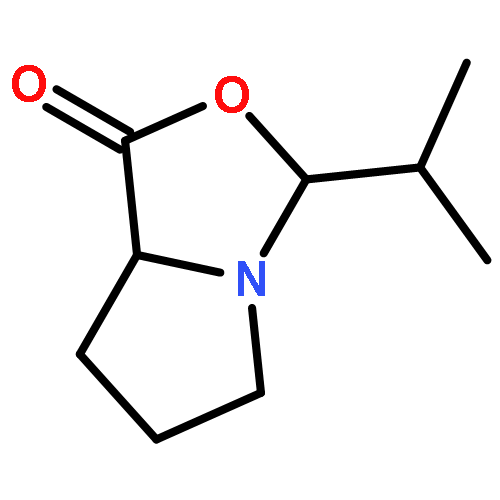 1H,3H-Pyrrolo[1,2-c]oxazol-1-one, tetrahydro-3-(1-methylethyl)-