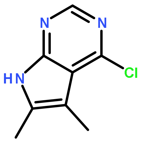 4-chloro-5,6-dimethyl-7H-Pyrrolo[2,3-d]pyrimidine