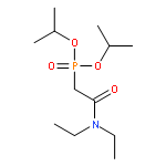 PHOSPHONIC ACID, [2-(DIETHYLAMINO)-2-OXOETHYL]-, BIS(1-METHYLETHYL) ESTER